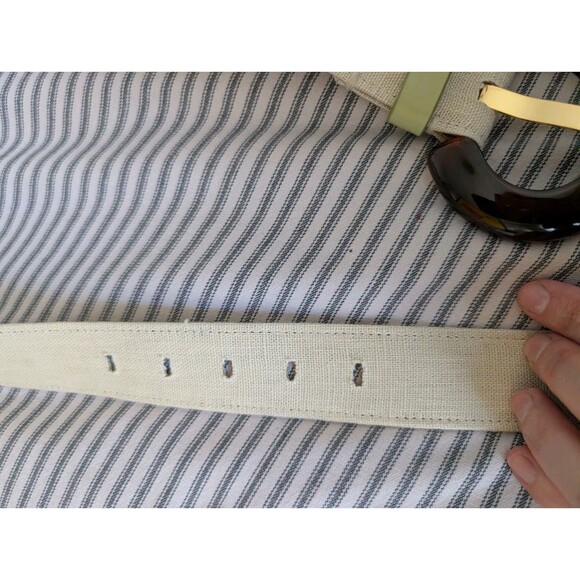 Lizzie Fortunato Louise Fabric Resin Belt XS S